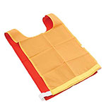 Dossard Réversible En Nylon Rouge/Jaune