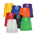 Teamline Scrimmage Singlet Style Vest Open Bottom Mesh